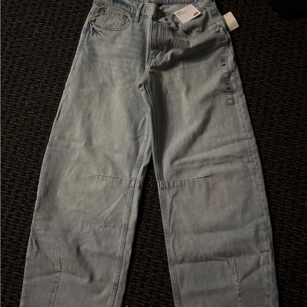 Woman’s  Aeropostale Low-Rise Baggy Barrel Jean NWT